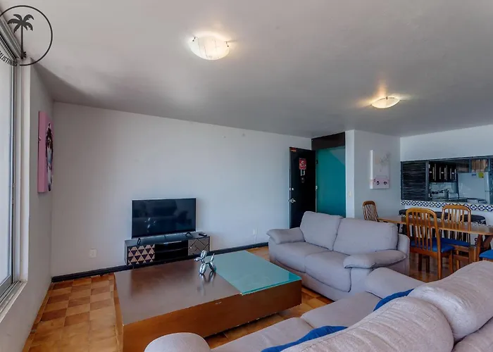 2 Bdr Apartment With Ocean View In Avenida Del Mar Mazatlán